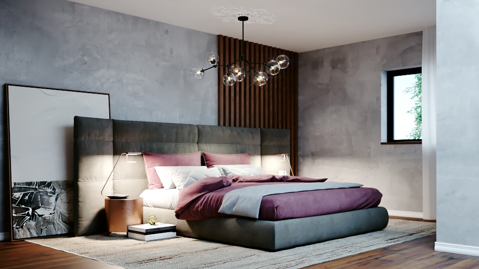 Bedroom grey